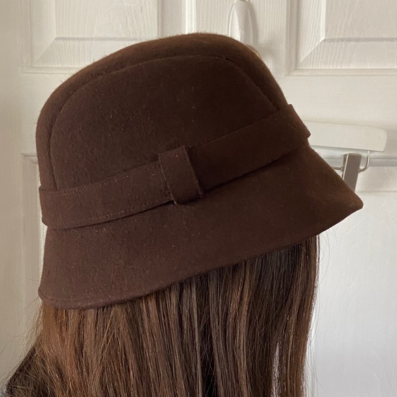 J. Crew Brown Wool Bucker Hat - Picture 3 of 5